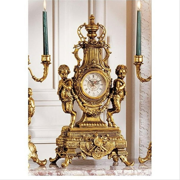Design Toscano Grande Chateau Beaumont Tabletop Clock